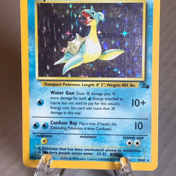 Lapras (Fossil) Holo - Picture 2 of 4